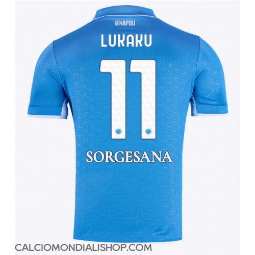 Maglie da calcio SSC Napoli Romelu Lukaku #11 Prima Maglia 2024-25 Manica Corta